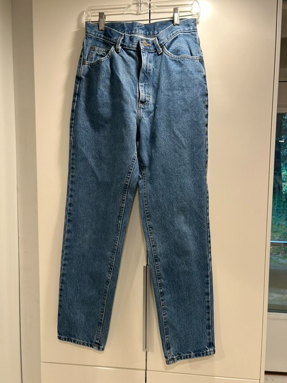 LL Bean Original Fit 10 Relaxed High Rise Jeans Womens 28x29 80s 90s